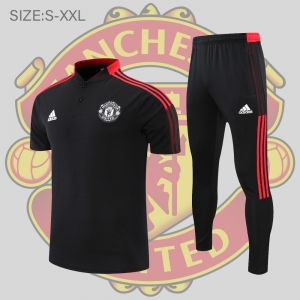 Manchester United POLO kit Black and red stripes(not supported to be sold separately)