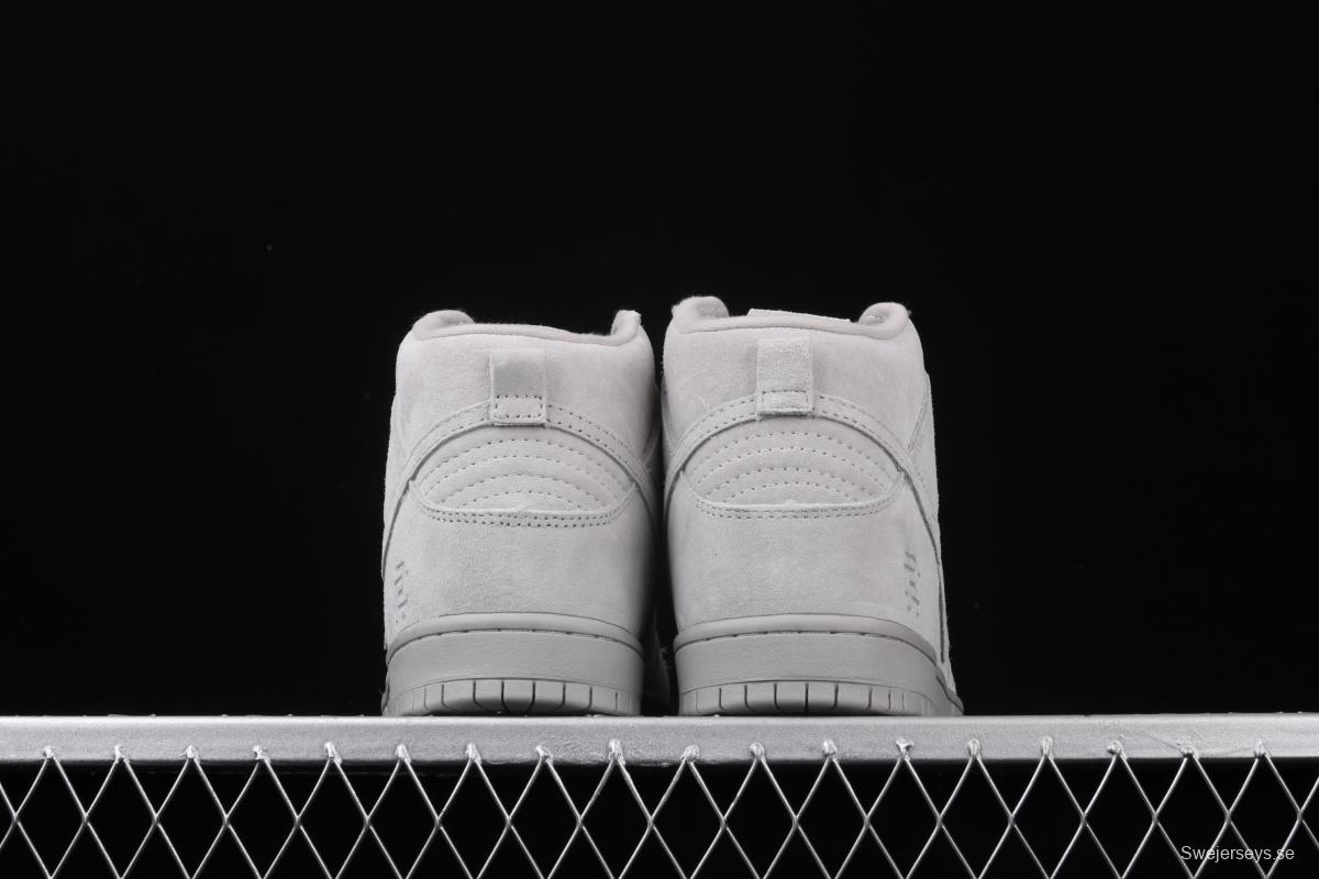 DUNK SB x Reigning Champ 2.0 defending champion second generation gray suede shoes AA2266-600