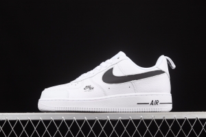 NIKE Air Force 1 Premium ShAdidasow grey side Logo3M reflective low upper shoes CV3039-105