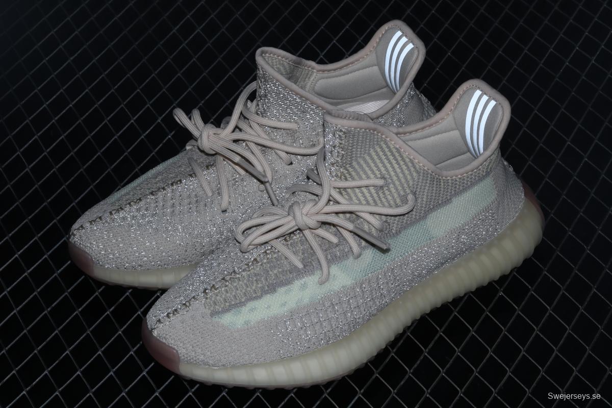 Adidas Yeezy Boost Basf 350 V2 FW5318 Darth Coconut 350 second generation hollowed-out swan white sky star color BASF Boost original