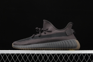 Adidas Yeezy Boost 350 V2 Cinder FY2903 Darth Coconut 350 second generation hollowed-out side transparent black angel color BASF popcorn