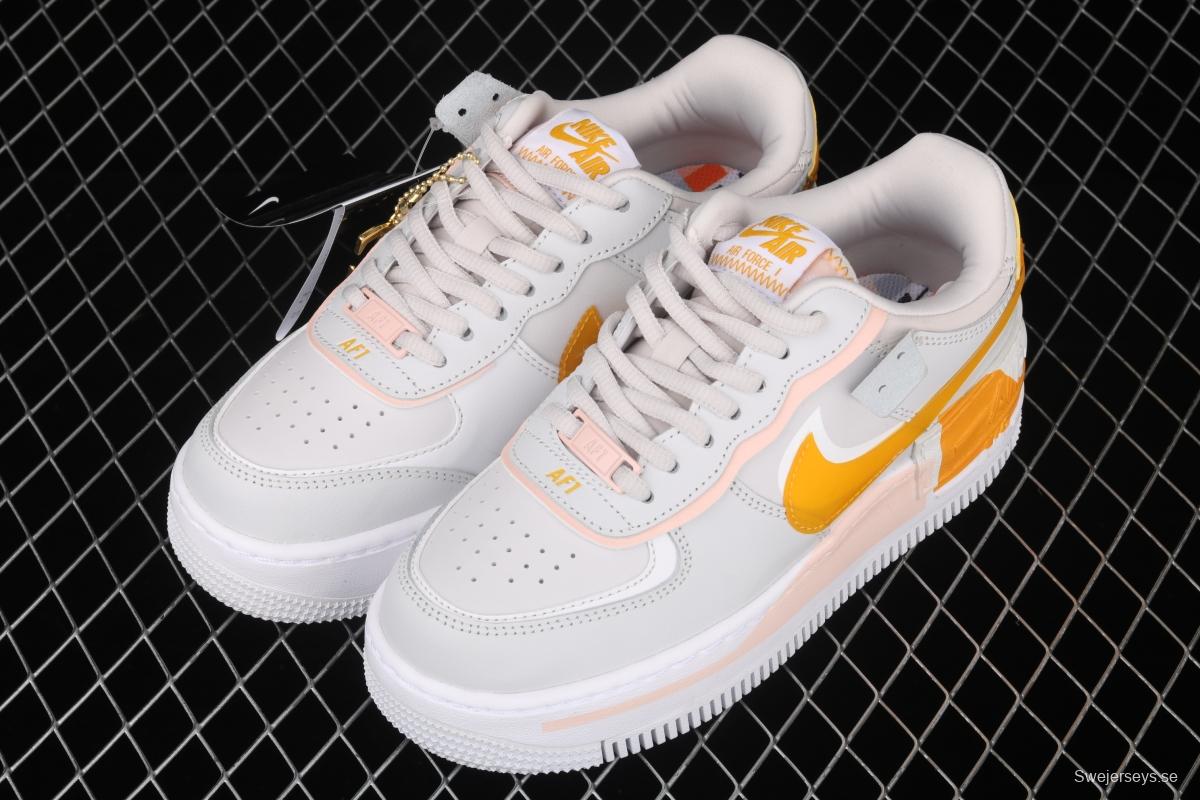 NIKE Air Force 1 ShAdidasow light weight heightened low-top 100-board shoes CQ9503-001