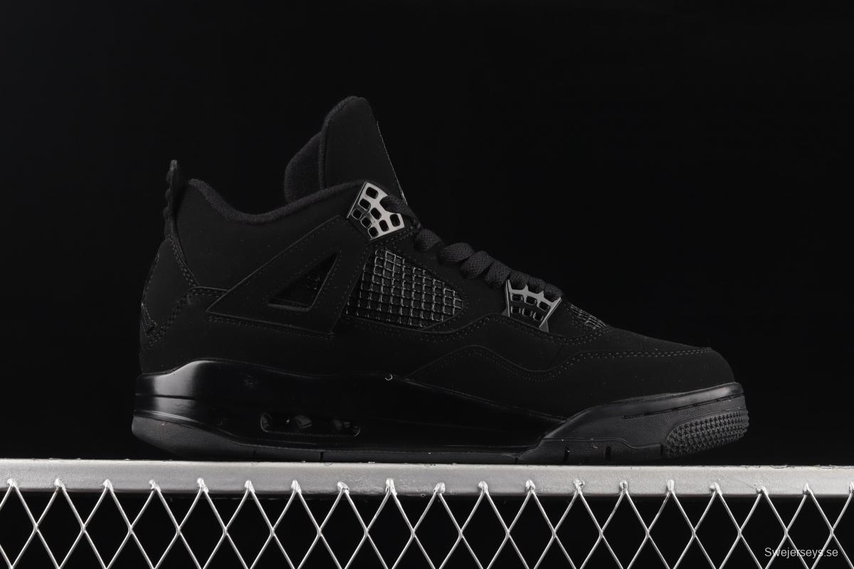 Air Jordan 4 Black Cat Black Cat True header layer CU1110-010