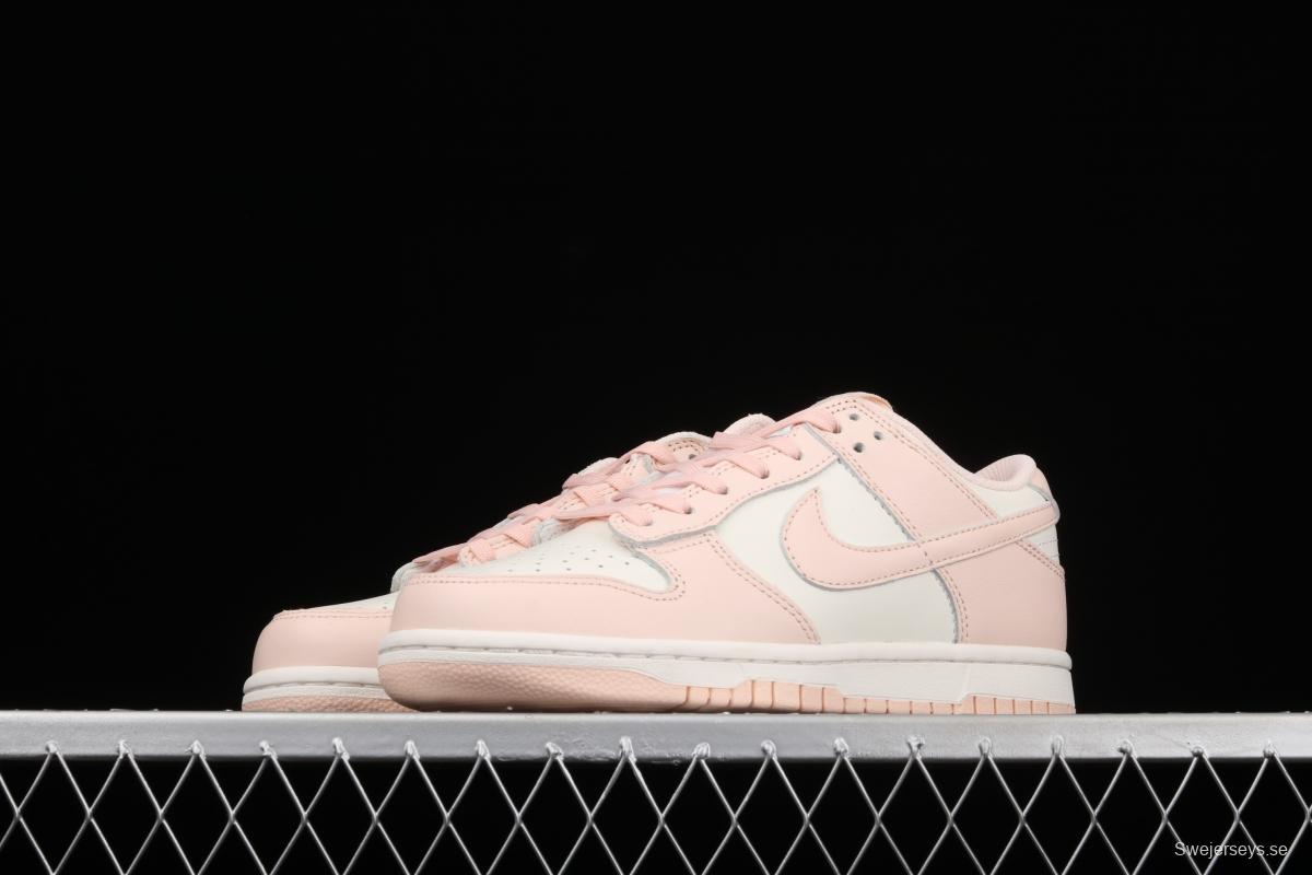 NIKE SB DUNK Low Orange Pearl Slam Dunk Series Cherry Blossom Pink Pearl low-side leisure sports skateboard shoes DD1503-102