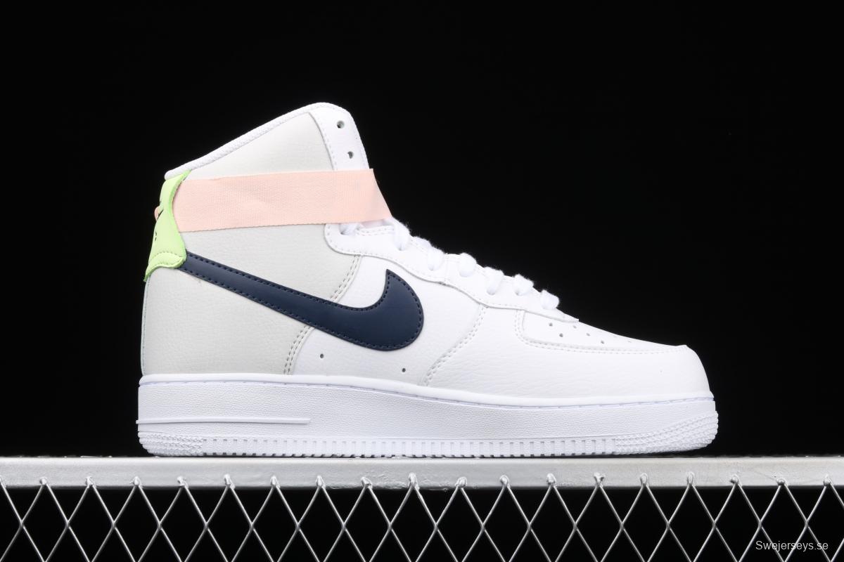 NIKE Air Force 1 Mid Dream Paris Zhongbang Leisure Board shoes 334031-117