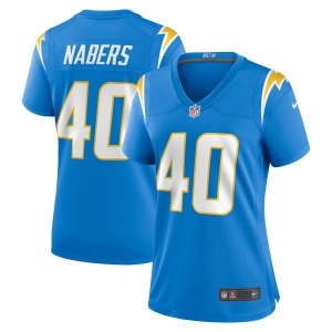 Women's Gabe Nabers Powder Blue Player Limited Team Jersey