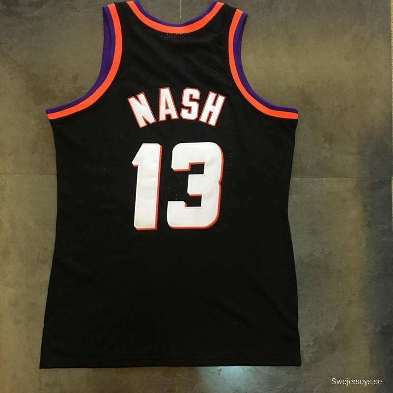 Men's Steve Nash Black Retro Classic Team Jersey