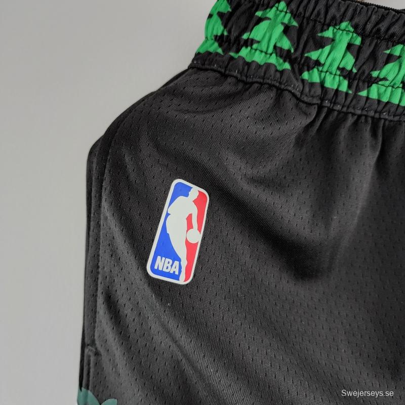 Minnesota Timberwolves Retro NBA Shorts Black