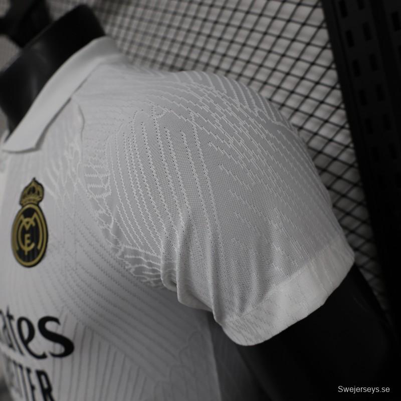 Player Version 24/25 Real Madrid Dragon White Special Jersey