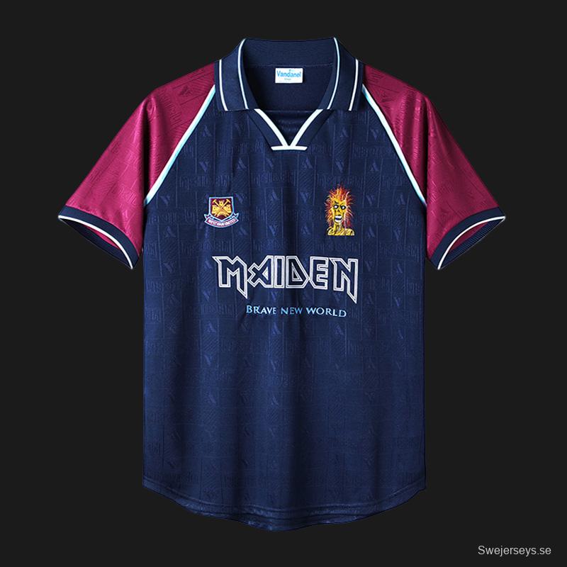 Retro 99/01 West Ham X Iron Maiden Home